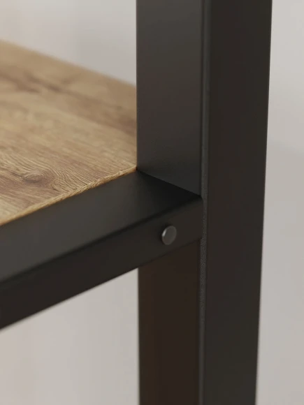 Стойка для телевизора Holder PR-108 черный/дуб 32"-65" макс.40кг напольный мобильный
