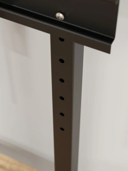 Стойка для телевизора Holder PR-108 черный/дуб 32"-65" макс.40кг напольный мобильный