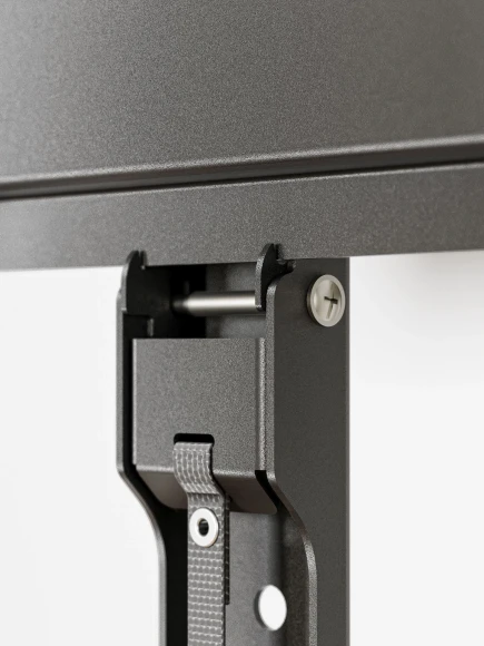 Стойка для телевизора Holder PR-108 черный/дуб 32"-65" макс.40кг напольный мобильный