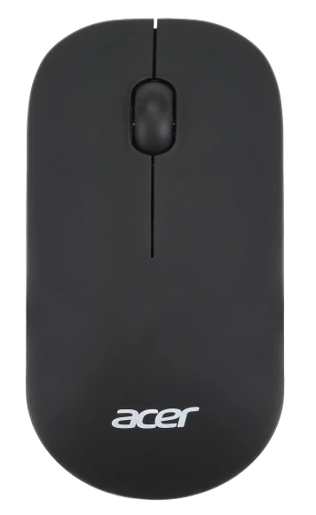 Клавиатура + мышь Acer OKR030 клав:черный мышь:черный USB беспроводная slim Multimedia (ZL.KBDEE.005)