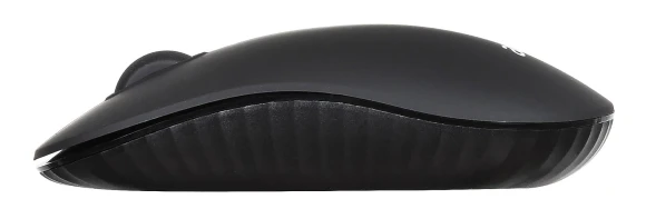Клавиатура + мышь Acer OKR030 клав:черный мышь:черный USB беспроводная slim Multimedia (ZL.KBDEE.005)