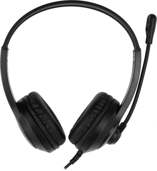 Наушники с микрофоном A4Tech Fstyler FH100 черный 2м накладные оголовье (FH100 (STONE BLACK)) Наушники с микрофоном A4Tech Fstyler FH100 черный 2м накладные оголовье (FH100 (STONE BLACK))
