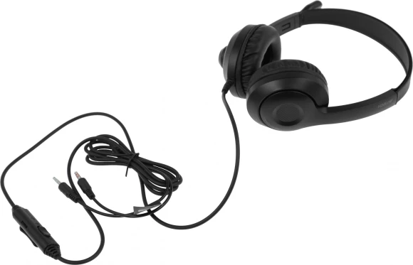 Наушники с микрофоном A4Tech Fstyler FH100 черный 2м накладные оголовье (FH100 (STONE BLACK)) Наушники с микрофоном A4Tech Fstyler FH100 черный 2м накладные оголовье (FH100 (STONE BLACK))
