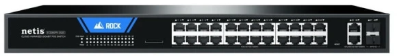 Коммутатор Netis ST220GPR-2G2S (L2) 18x1Гбит/с 2SFP 16PoE 225W настраиваемый