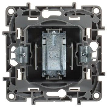 Розетка телев. Legrand Etika 672351 скрыт. слоновая кость