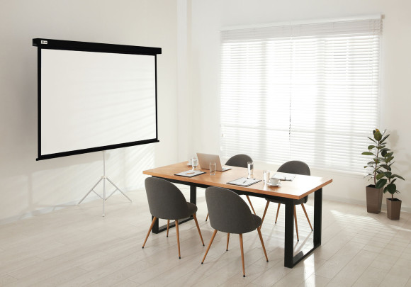 Экран Cactus 120" 149.4x265.7см Wallscreen CS-PSW-149X265-BK 16:9 настенно-потолочный рулонный черный