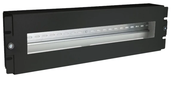 Рейка-DIN NTSS NTSS-VRU3U-BL 3U черный