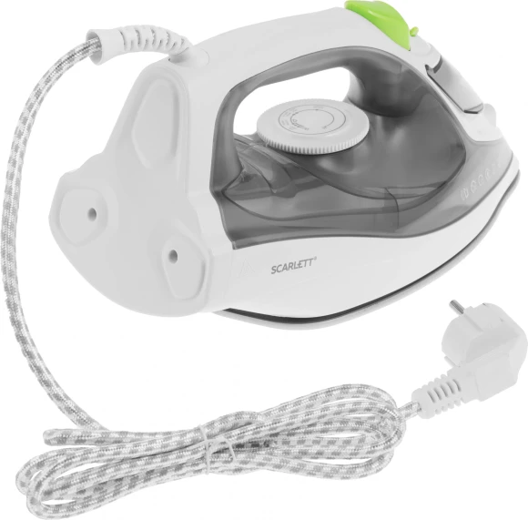 Утюг Scarlett Green Line SC-SI30K60 2400Вт белый/серый