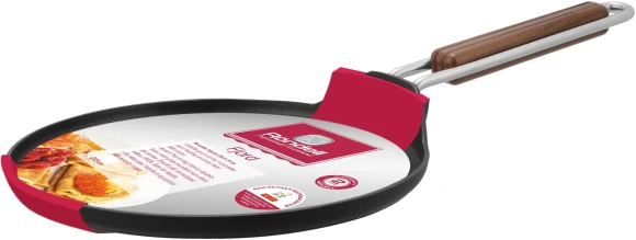 Сковорода блинная Rondell Fjord RDA-1797 круглая 25см покрытие: Xylan Plus ручка несъемная (без крышки) черный