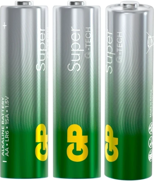 Батарея GP Super Alkaline G-Tech 15А AA (8шт) Батарея GP Super Alkaline G-Tech 15А AA (8шт)