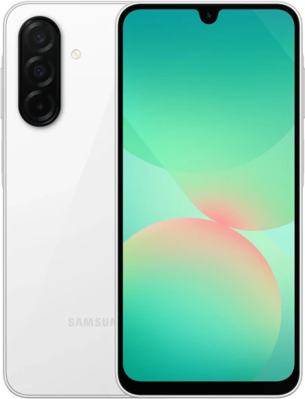 Смартфон Samsung SM-A266B Galaxy A26 5G 128Gb 6Gb мятный моноблок 3G 4G 2Sim 6.7" 1080x2340 Android 15 50Mpix 802.11 a/b/g/n/ac NFC GPS GSM900/1800 GSM1900 Protect microSD max2048Gb