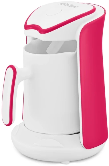 Кофеварка Электрическая турка Kitfort КТ-7133-1 600Вт розовый/белый