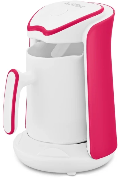 Кофеварка Электрическая турка Kitfort КТ-7133-1 600Вт розовый/белый