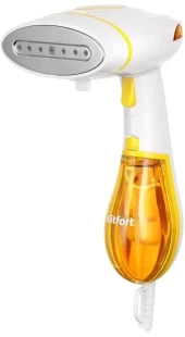 Отпариватель ручной Kitfort КТ-9191-1 1300Вт белый/желтый