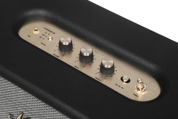 Колонка порт. Marshall Stanmore III черный/золотистый 80W 2.1 BT/3.5Jack 10м
