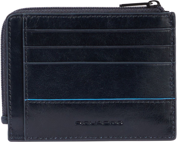 Кошелек мужской Piquadro Blue Square Revamp PP4822B2VR/BLU темно-синий натур.кожа