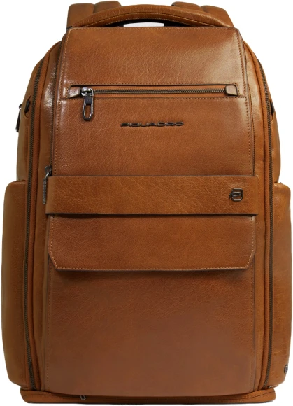 Рюкзак мужской Piquadro Solm CA7023S141BM/CU табачный натур.кожа