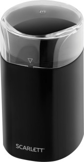 Кофемолка Scarlett SC-CG44505 160Вт сист.помол.:ротац.нож вместим.:60гр черный Кофемолка Scarlett SC-CG44505 160Вт сист.помол.:ротац.нож вместим.:60гр черный