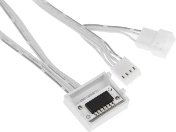 Вентилятор для корпуса Formula Air Bridge ARGB 120х120x25 белый 4-pin 27.5дБ (упак.:3шт) (AIR BRIDGE WH) Ret