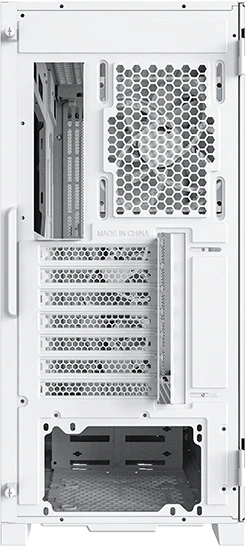 Корпус Montech Sky One Lite белый без БП ATX 5x120mm 5x140mm 2xUSB3.0 audio bott PSU