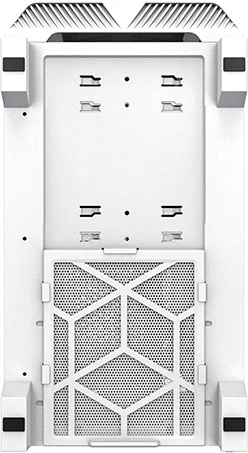 Корпус Montech Sky One Lite белый без БП ATX 5x120mm 5x140mm 2xUSB3.0 audio bott PSU