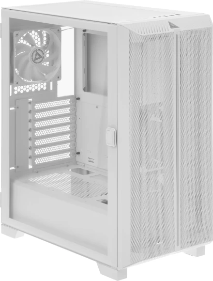 Корпус Montech Sky One Lite белый без БП ATX 5x120mm 5x140mm 2xUSB3.0 audio bott PSU