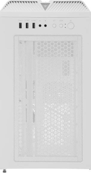 Корпус Montech Sky One Lite белый без БП ATX 5x120mm 5x140mm 2xUSB3.0 audio bott PSU