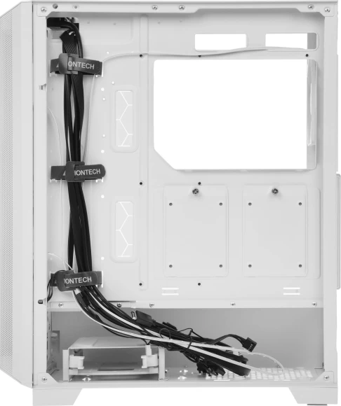 Корпус Montech Sky One Lite белый без БП ATX 5x120mm 5x140mm 2xUSB3.0 audio bott PSU