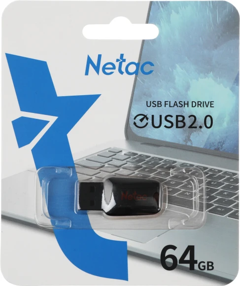 Флеш Диск Netac 64Gb U197 NT03U197N-064G-20BK USB2.0 черный/красный Флеш Диск Netac 64Gb U197 NT03U197N-064G-20BK USB2.0 черный/красный