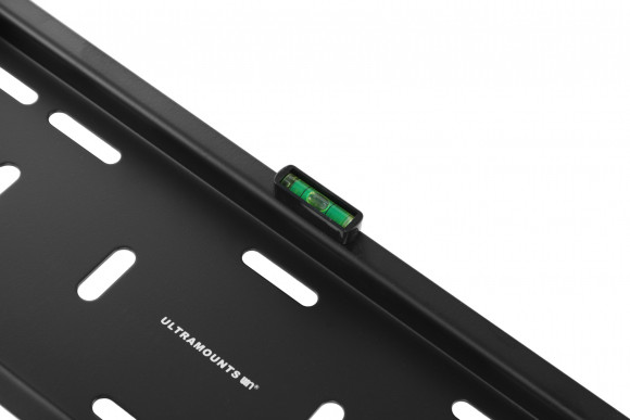 Кронштейн для телевизора Ultramounts UM815F черный 60"-100" макс.75кг настенный фиксированный