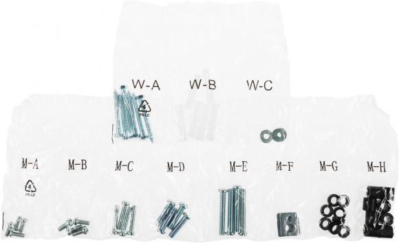 Кронштейн для телевизора Ultramounts UM815F черный 60"-100" макс.75кг настенный фиксированный