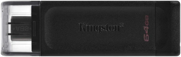 Флеш Диск Kingston 64GB DataTraveler 70 Type-C DT70/64GB USB3.0 черный Флеш Диск Kingston 64GB DataTraveler 70 Type-C DT70/64GB USB3.0 черный