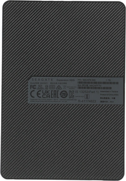 Жесткий диск Seagate USB3.0 1TB STKM1000400 Expansion Portable 2.5" черный
