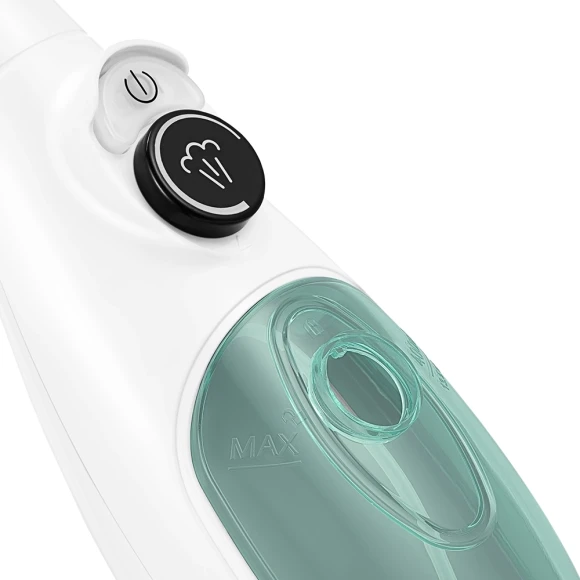 Швабра паровая Kitfort КТ-3920 1300Вт белый/голубой Швабра паровая Kitfort КТ-3920 1300Вт белый/голубой