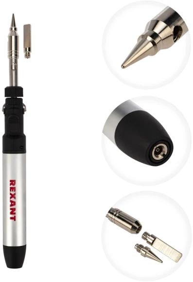 Паяльник Rexant 12-0185 газовый Паяльник Rexant 12-0185 газовый