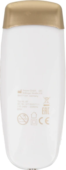 Прибор удал.вол. Beurer HL40 белый/золотистый (577.00) Прибор удал.вол. Beurer HL40 белый/золотистый (577.00)