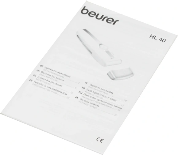 Прибор удал.вол. Beurer HL40 белый/золотистый (577.00) Прибор удал.вол. Beurer HL40 белый/золотистый (577.00)