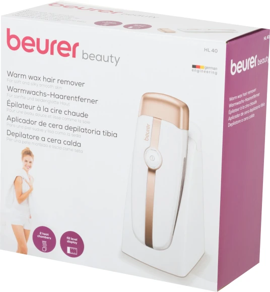 Прибор удал.вол. Beurer HL40 белый/золотистый (577.00) Прибор удал.вол. Beurer HL40 белый/золотистый (577.00)