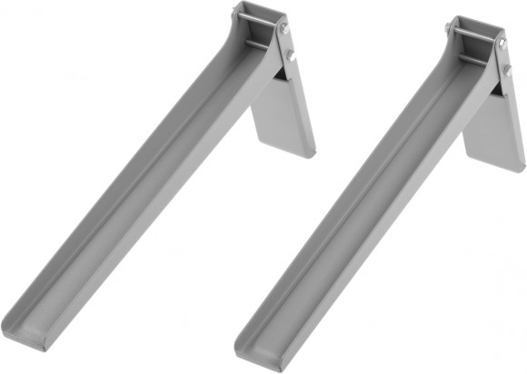 Кронштейн для СВЧ Holder MWS-2005 серебристый макс.40кг настенный фиксированный Кронштейн для СВЧ Holder MWS-2005 серебристый макс.40кг настенный фиксированный