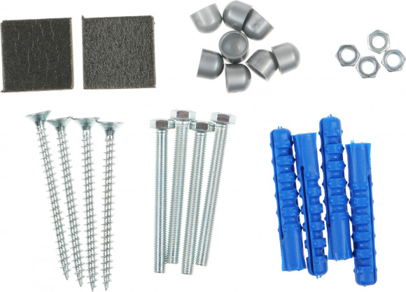 Кронштейн для СВЧ Holder MWS-2005 серебристый макс.40кг настенный фиксированный Кронштейн для СВЧ Holder MWS-2005 серебристый макс.40кг настенный фиксированный