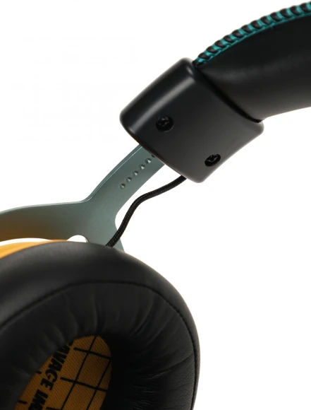 Наушники с микрофоном A4Tech Bloody MR595 Renegade желтый/рисунок мониторные BT/Radio оголовье (MR595)