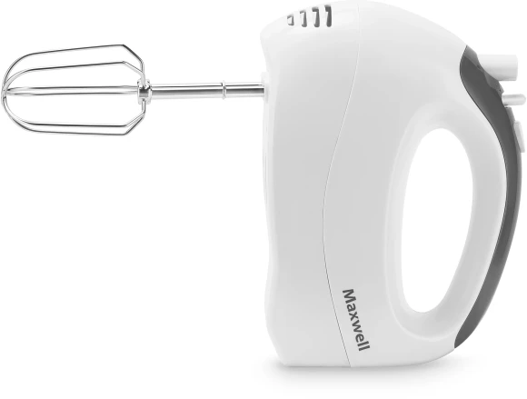 Миксер ручной Maxwell MW-1356 W 300Вт белый/серый
