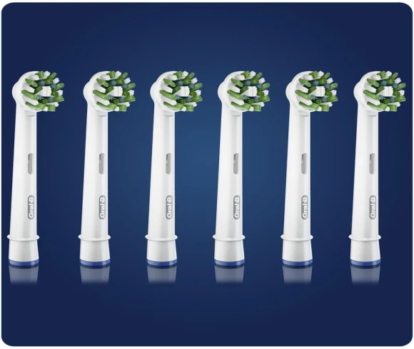 Насадка для зубных щеток Oral-B Cross Action (упак.:6шт)