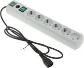 Сетевой фильтр Most RG-U 1.5м (6 розеток) белый (коробка)