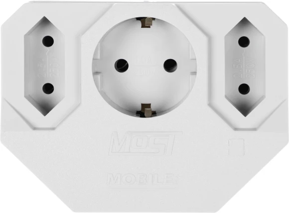 Сетевой фильтр Most MRG (3 розетки) белый (коробка)