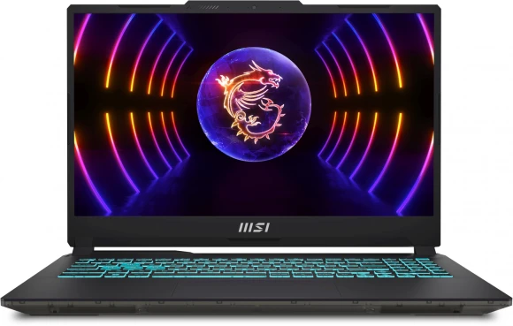 Ноутбук MSI Cyborg 15 A12VF-1215XRU Core i7 12650H 16Gb SSD512Gb NVIDIA GeForce RTX4060 8Gb 15.6" IPS FHD (1920x1080) без ОС black WiFi BT Cam (9S7-15K111-1215)