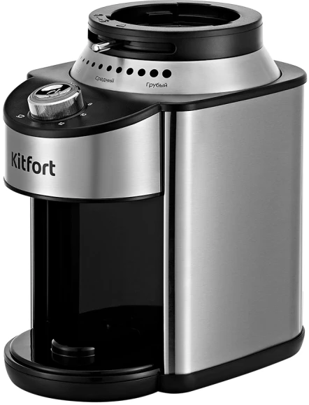 Кофемолка Kitfort КТ-770 150Вт сист.помол.:жернова вместим.:160гр нержавеющая сталь Кофемолка Kitfort КТ-770 150Вт сист.помол.:жернова вместим.:160гр нержавеющая сталь