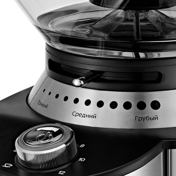 Кофемолка Kitfort КТ-770 150Вт сист.помол.:жернова вместим.:160гр нержавеющая сталь Кофемолка Kitfort КТ-770 150Вт сист.помол.:жернова вместим.:160гр нержавеющая сталь