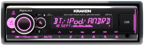 Автомагнитола Prology CDP-8.0 KRAKEN 1DIN 8x65Вт v4.2 1 RDS (PRCDP8.0KRAKEN) Автомагнитола Prology CDP-8.0 KRAKEN 1DIN 8x65Вт v4.2 1 RDS (PRCDP8.0KRAKEN)