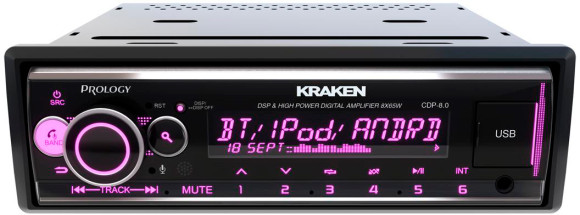 Автомагнитола Prology CDP-8.0 KRAKEN 1DIN 8x65Вт v4.2 1 RDS (PRCDP8.0KRAKEN) Автомагнитола Prology CDP-8.0 KRAKEN 1DIN 8x65Вт v4.2 1 RDS (PRCDP8.0KRAKEN)